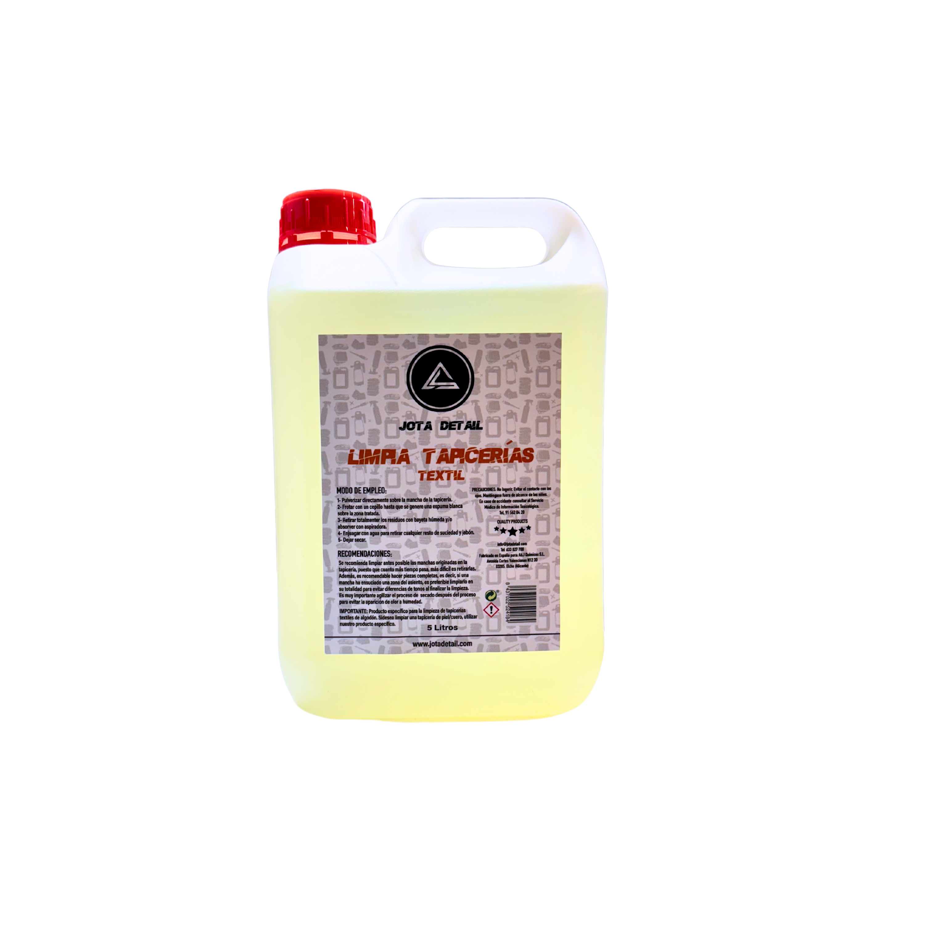Limpia tapicería textil 5L