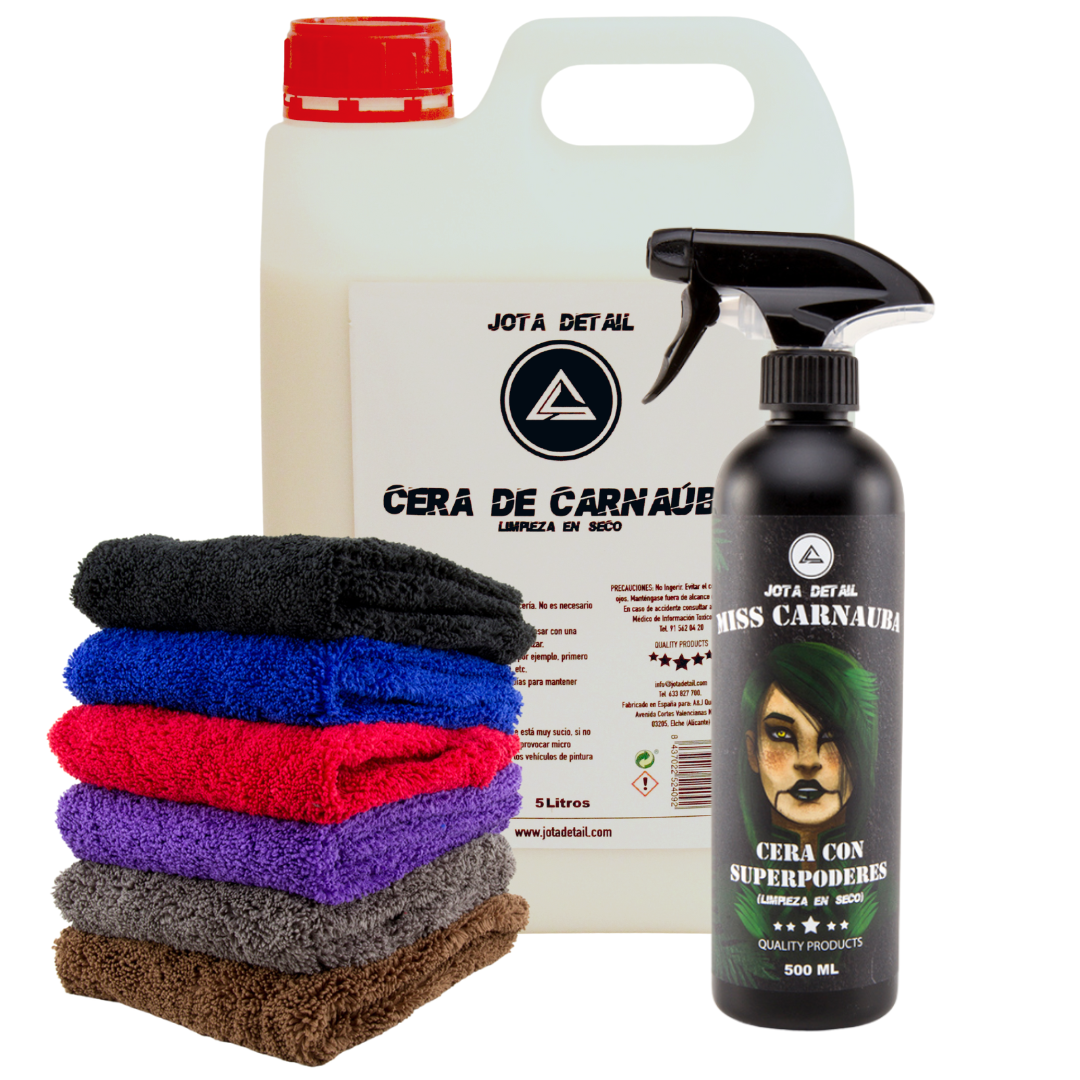Kit Cera de Carnauba