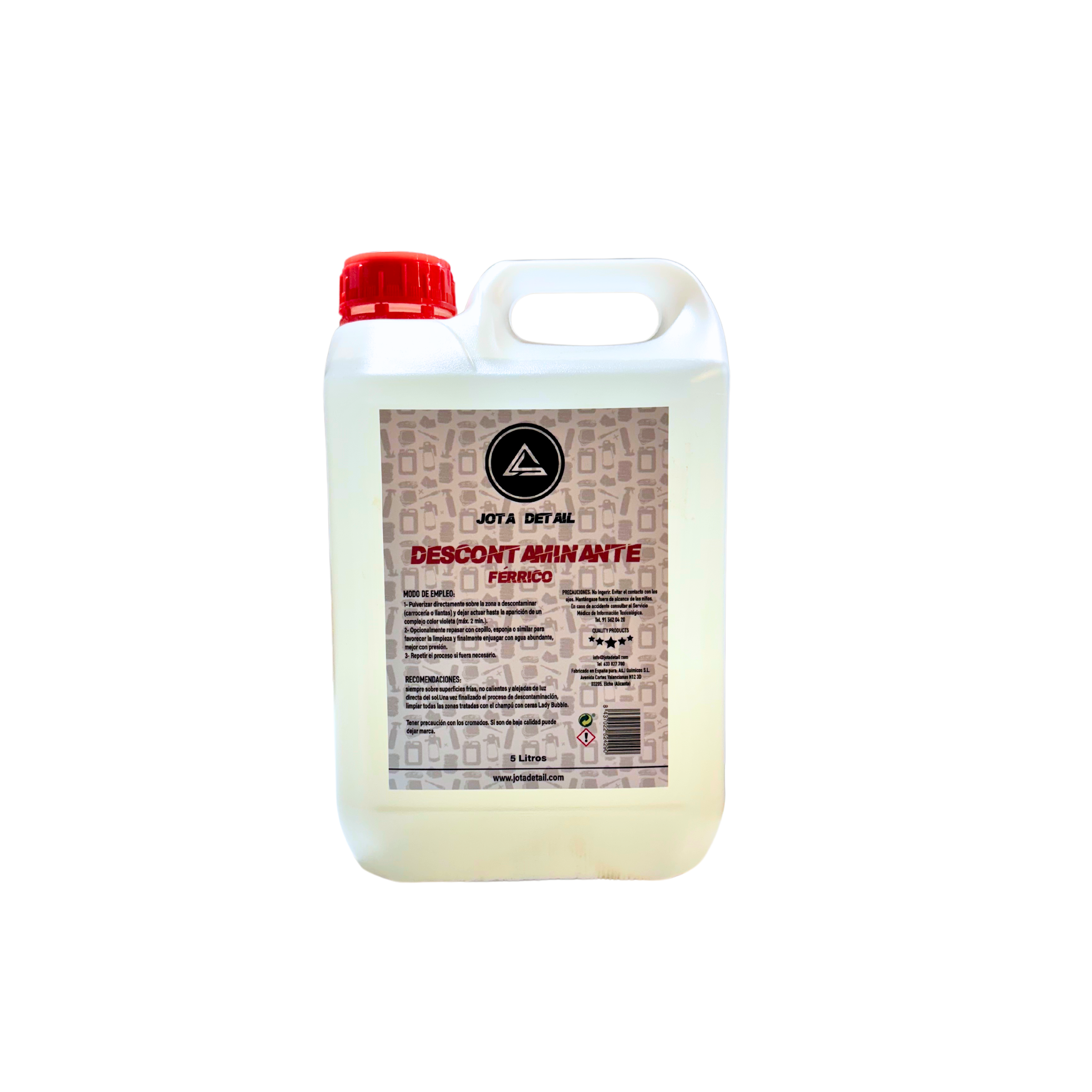 Descontaminante Férrico 5L – Jota Detail