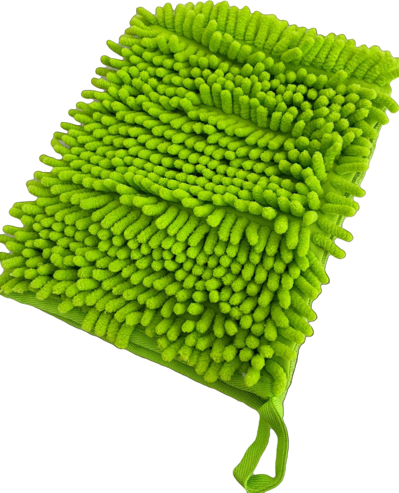 Guante lavado microfibra